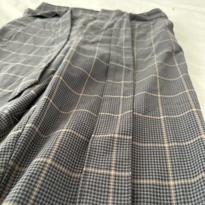 Abercrombie and Fitch Plaid Trousers NWT Size L